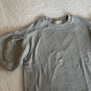 Madewell Heather Gray Crewneck Top